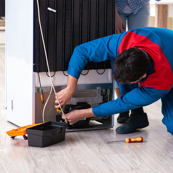 how long does it usually take to repair a refrigerator in Glade Valley